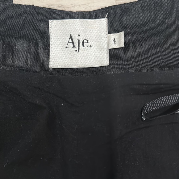 Aje-Annabelle Chain-Embellished Cropped Pants - Picture 9 of 11